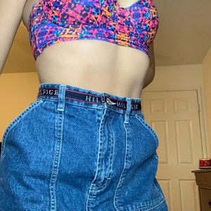 Vintage Tommy Hilfiger high waisted skirt (: